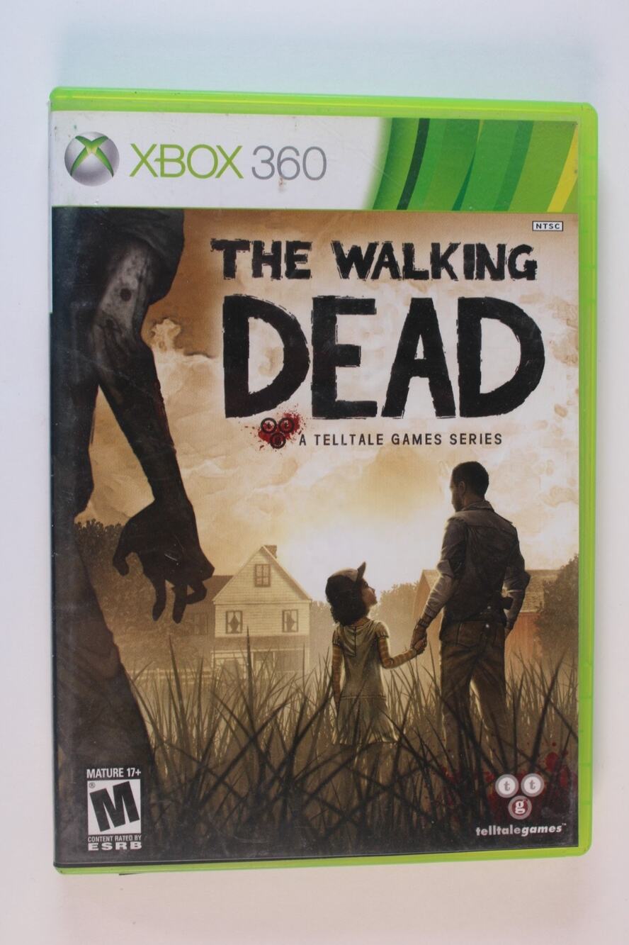The Walking Dead Telltale (Microsoft Xbox 360) Authentic, Complete, tested